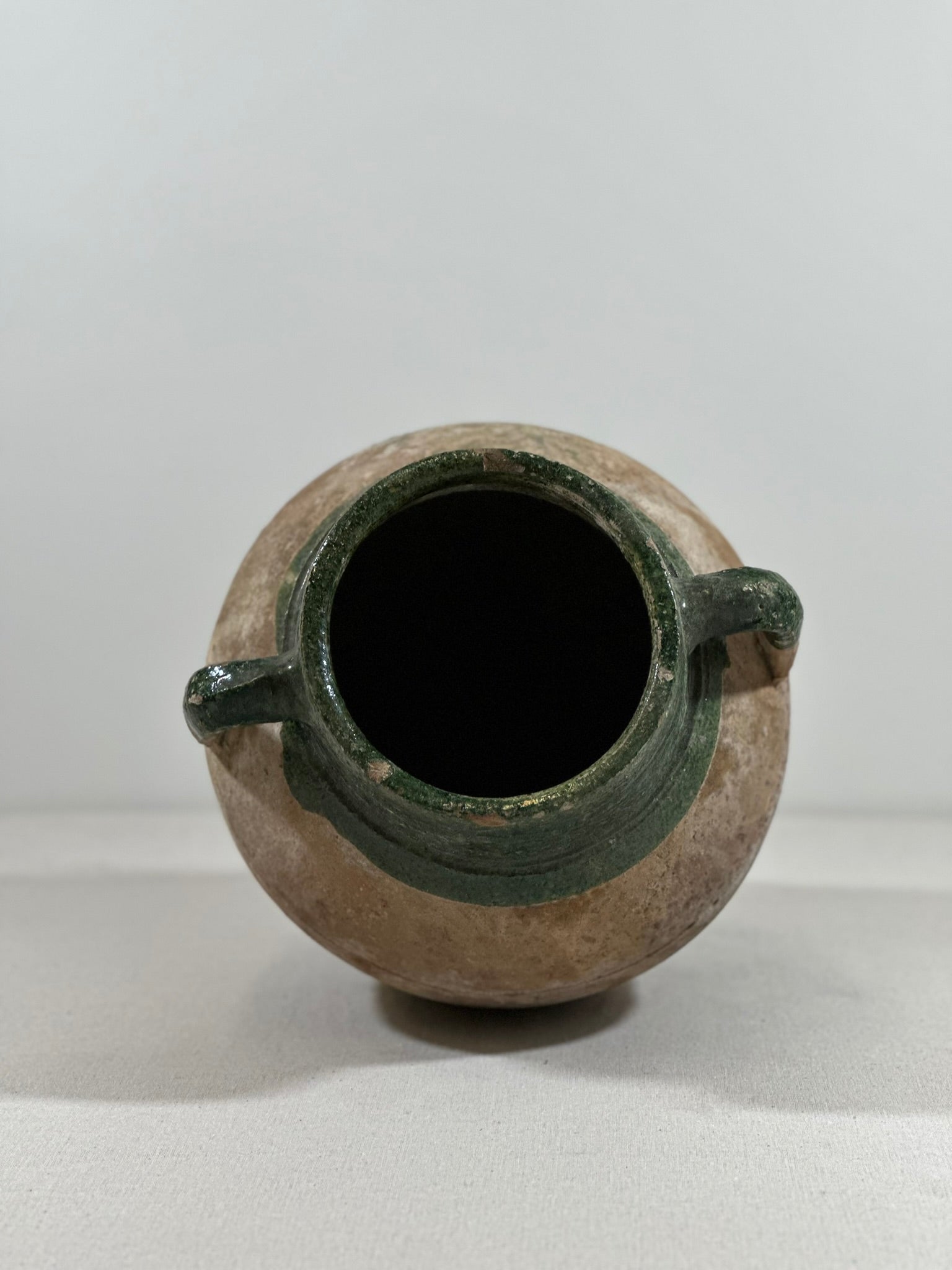 Green Glazed Pot