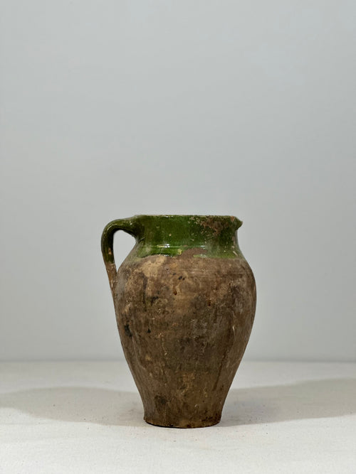 Anatolian Green Onehanded Pot